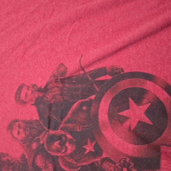 MARVEL "Avengers Age of Ultron"  Red Graphic T-Shirt Mens Size XXL - Picture 13 of 14